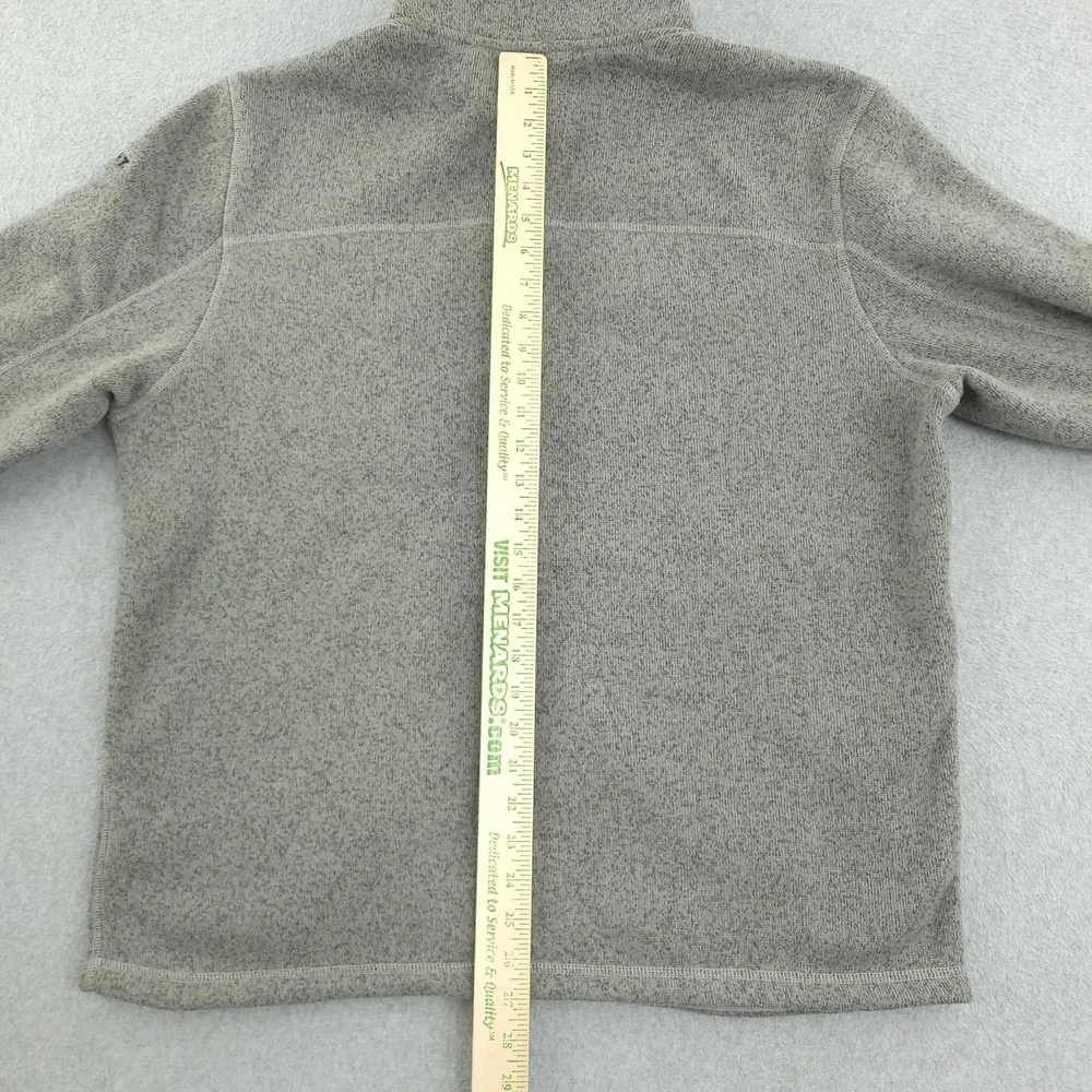 The North Face Sweater Fleece Jacket Mens XL Gray Full Zip Ag Valley Co-Op
